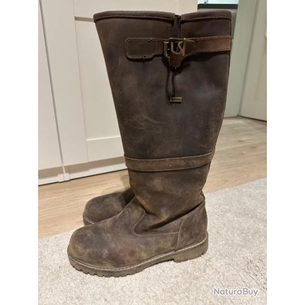 Bottes cuir