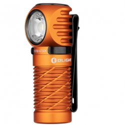 Olight Perun 2 mini Orange - Lampe frontale rechargeable 1100 Lumens