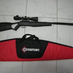 Carabine Crosman F4 NP 4.5mm 19.9J + Lunette 4-16x40 AOEG + Fourreau