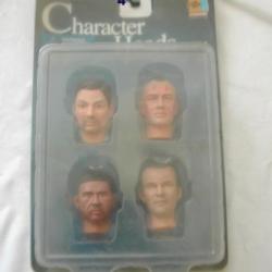 Figurine Dragon 1/6 Character Heads set 1