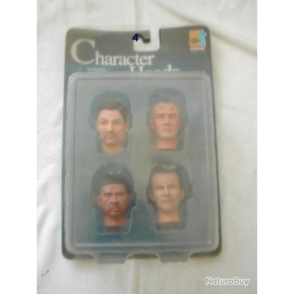 Figurine Dragon 1/6 Character Heads set 1