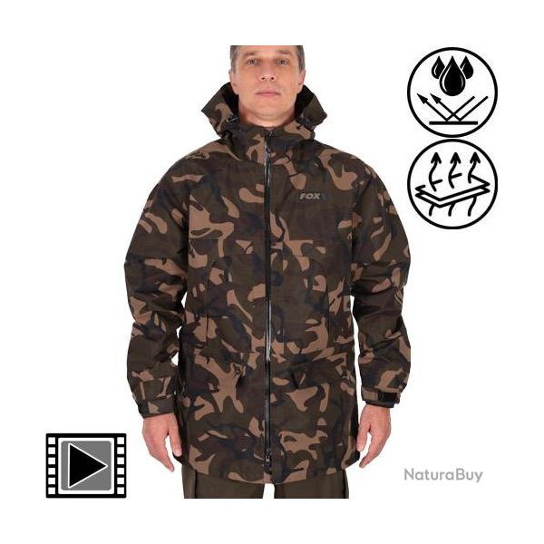 Veste de Pluie Fox RS25K Camo 3 4 Jacket