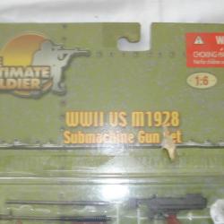 Figurine Dragon 1/6 WW II US M 1928 Submachine gun set