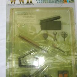 Figurine Dragon 1/6 German machine gun ammo & accessories