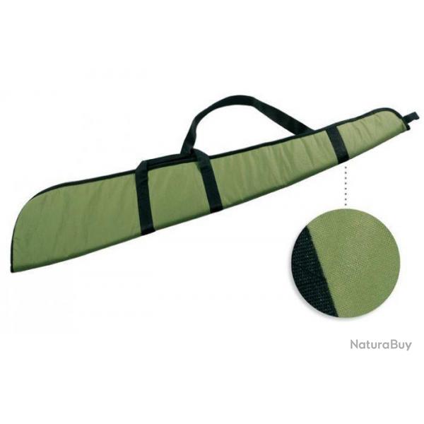 ETUI JANUEL CARABINE VERT MATELASSE LONG 125CM SOLDES