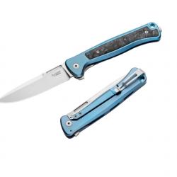 Lionsteel SK01 BL Skinny Titanium - Blue