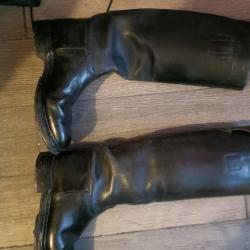 Bottes cavalerie SS d'époque en excellent état ferrées trop petites pour moi