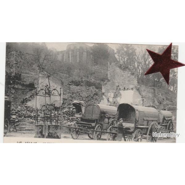 CPA -Militaria - CLERMONT-en-ARGONNE : LA PLACE (MEUSE) MILITARIA - VERDUN 1914-1918 - N519