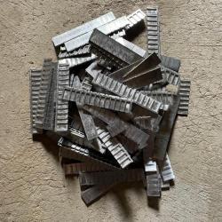 Linotype plomb - Lot de 5 Kg - Caractères d'imprimerie