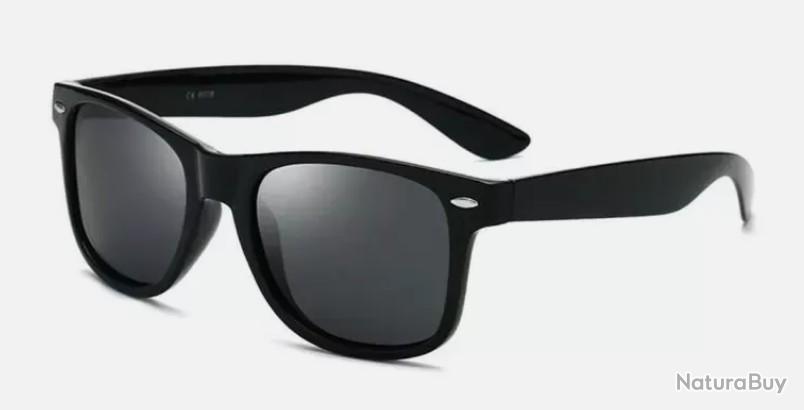 Lunettes de Soleil Polarisées Unisexe Anti-UV400 Monture Haute