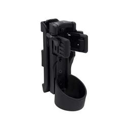 Holster Tactique MOLLE Rigide et Rotatif - Diamètre de tête de 21 à 27mm pour lampes XT2C