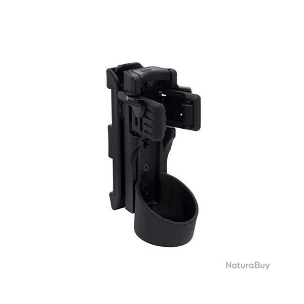 Holster Tactique MOLLE Rigide et Rotatif - Diamtre de tte de 21  27mm pour lampes XT2C