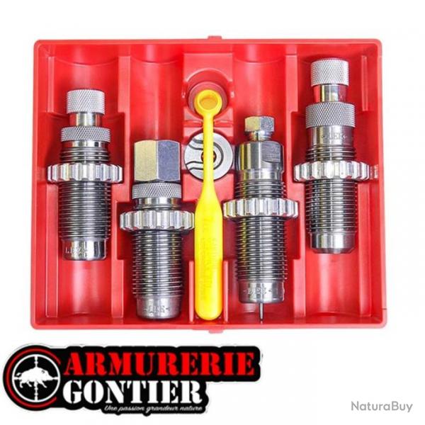 Lee Precision jeux de 4 outils carbure Deluxe pour calibres d'armes de poing 9 luger