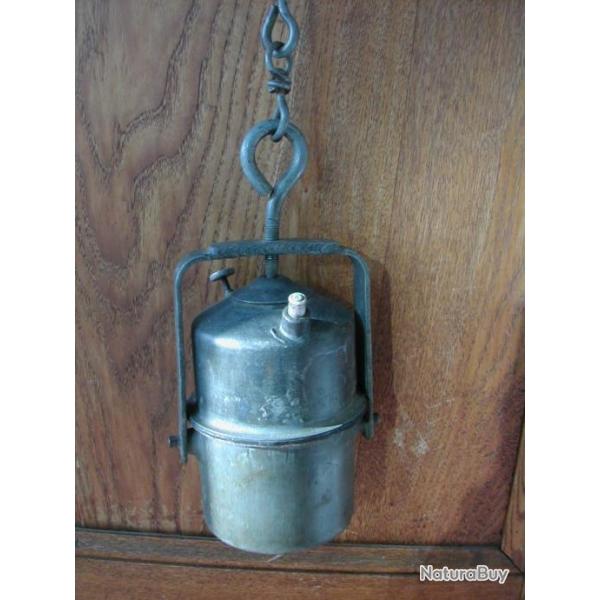 Lampe de Mineur ARRAS Authentique Anciens Outils de la Mine Objets de collection du XXme Rare