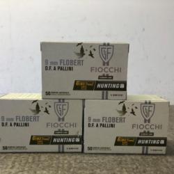 LOT DE 3 BOITES FIOCCHI 9mm FLOBERT - 1 sans prix de réserve