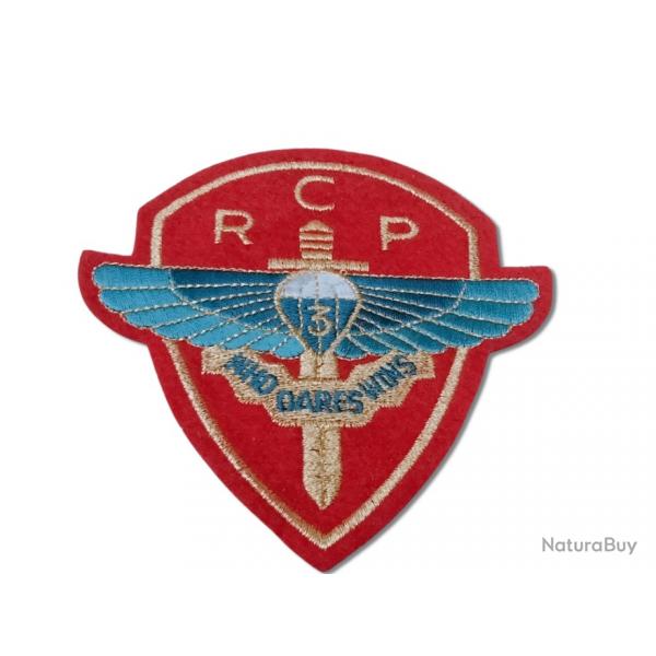 Patch brod du 3 RCP  Hauteur 105 mm Largeur 100 mm