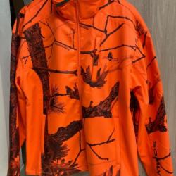 Vends veste SOMLYS camo orange T.2XL