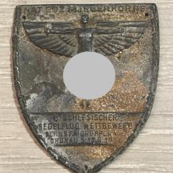 une plaque allemande ww2