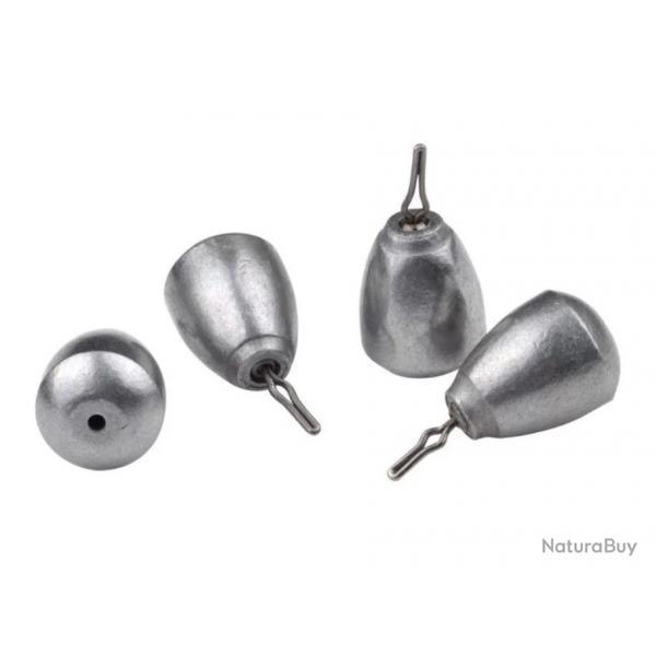 Lest Spro Stainless Steel Tear Dropshot Sinkers 3,5g par 5