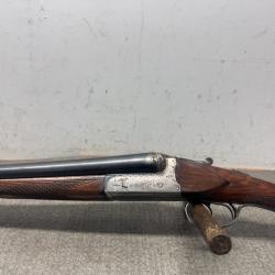 FUSIL JUXTAPOSE ARTISANAL ESPAGNOL CALIBRE 12/70 - 1 sans prix de réserve