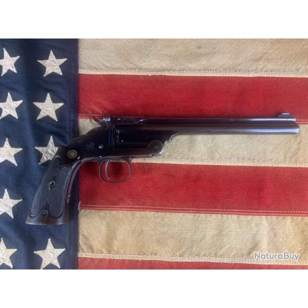 Pistolet Smith & Wesson 1891 1st Model Target calibre 22 LR