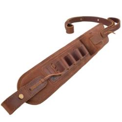 Bretelle / Sangle - cuir marron - CAL16 - Livraison GRATUITE