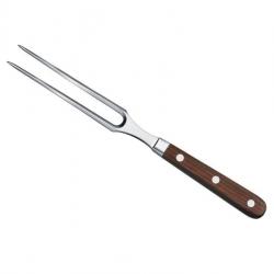 BEL2245 FOURCHETTE CHEF VICTORINOX FORGE GRAND MAITRE LAME 15CM MANCHE BOIS D'ERABLE NEUF