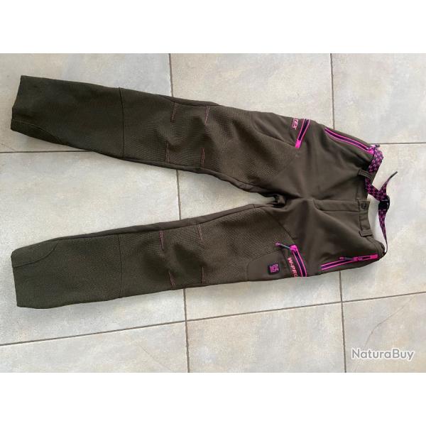 Pantalon FEMME univers type randonne taille L Port 1x