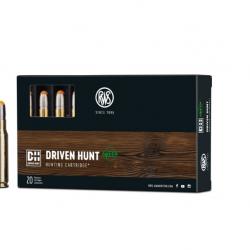 Cartouches .308 WIN DRIVEN HUNT Short Rifle 19,7gr | RWS