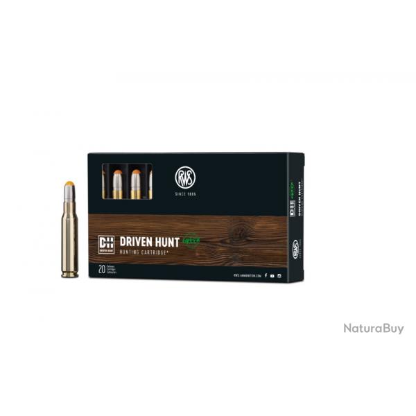 40 Cartouches, 2 Boites  .308 WIN DRIVEN HUNT Short Rifle 19,7gr | RWS