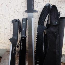 Survet SQUID GAME + Lot de 4 Kukkri Machette Lame Acier 3Cr13 Manche ABS Etui LOT POUR REVENDEURS 02