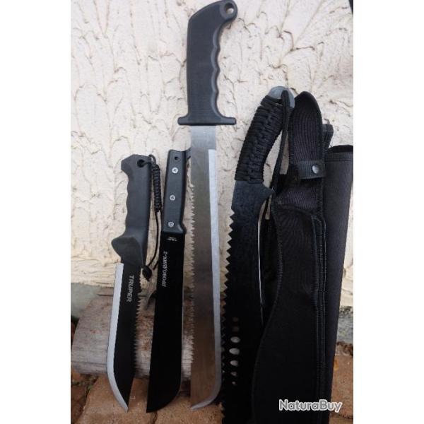 Survet SQUID GAME + Lot de 4 Kukkri Machette Lame Acier 3Cr13 Manche ABS Etui LOT POUR REVENDEURS 02