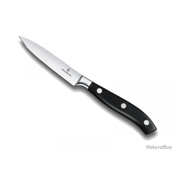 BEL2254 COUTEAU D'OFFICE VICTORINOX FORGE GRAND MAITRE LAME 10CM MANCHE "POM" NEUF