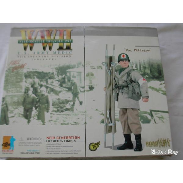 Figurine Dragon 1/6 US Army Medic "Doc Paterson" Saar Moselle triangle 1945