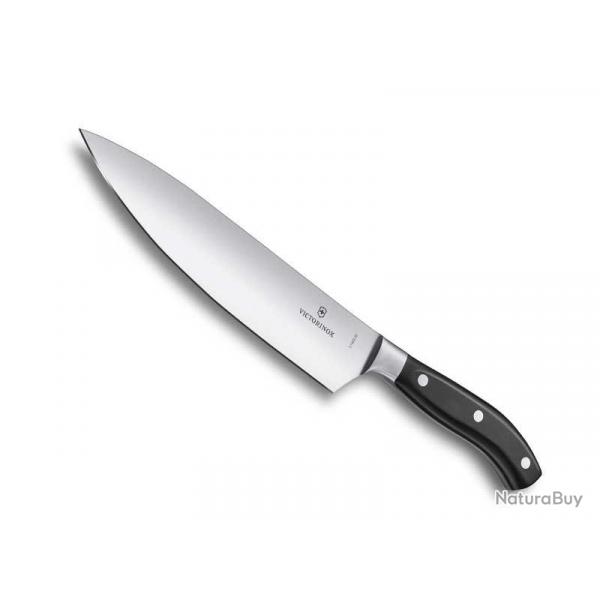 BEL2256 COUTEAU CHEF/CUISINE VICTORINOX FORGE GRAND MAITRE LAME 22CM MANCHE "POM" NEUF