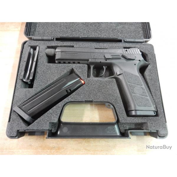 PISTOLET CZ P-09 FILETEE CAL 9X19 OCCASION PARFAIT ETAT