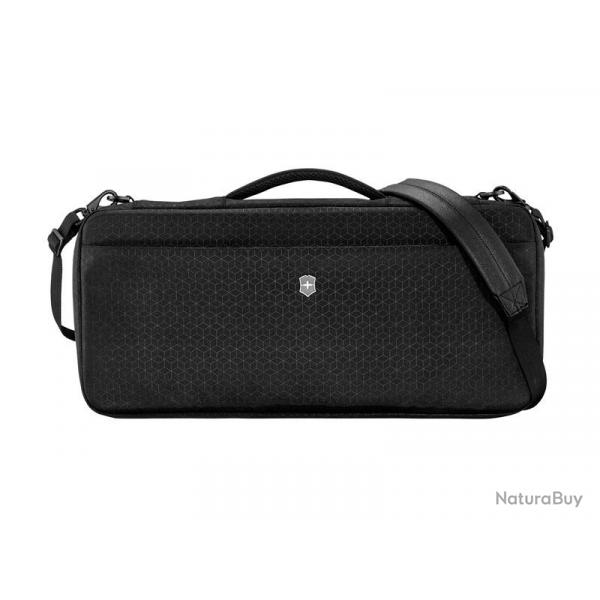 BEL2265 MALETTE (VIDE) PORTE COUTEAU DE CHEF VICTORINOX AVEC POCHES DE RANGELENT 21X8X47CM NEUF