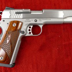 Pistolet S&W 1911 E-Séries Stainless Cal 45 Acp