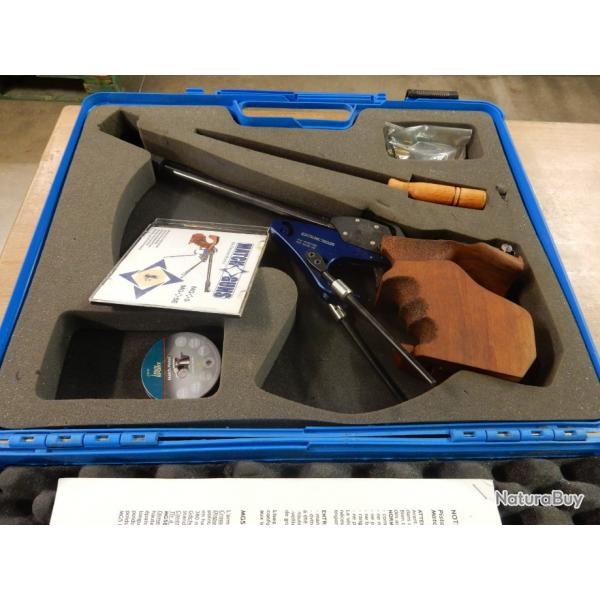PISTOLET MATCH GUNS MG5 CAL 22LR + MALLETTE OCCASION BON ETAT
