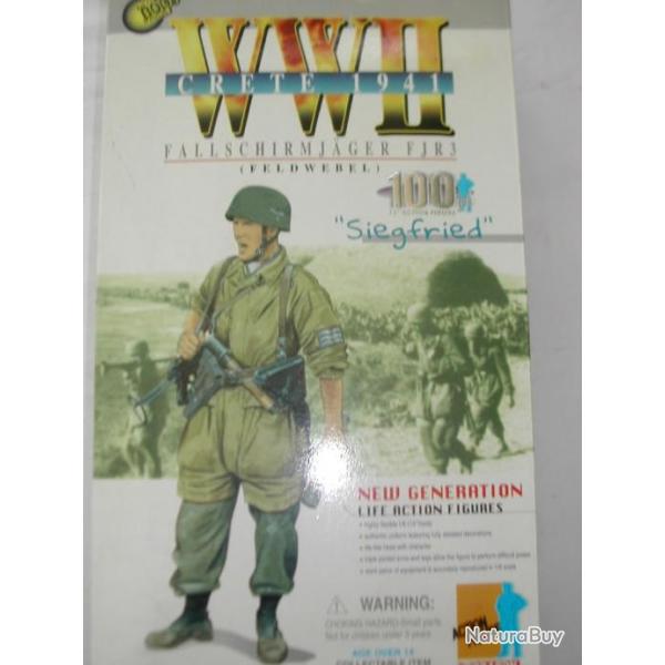 Figurine Dragon 1/6 "Siegfried" Fallschirmjger Crete 1941