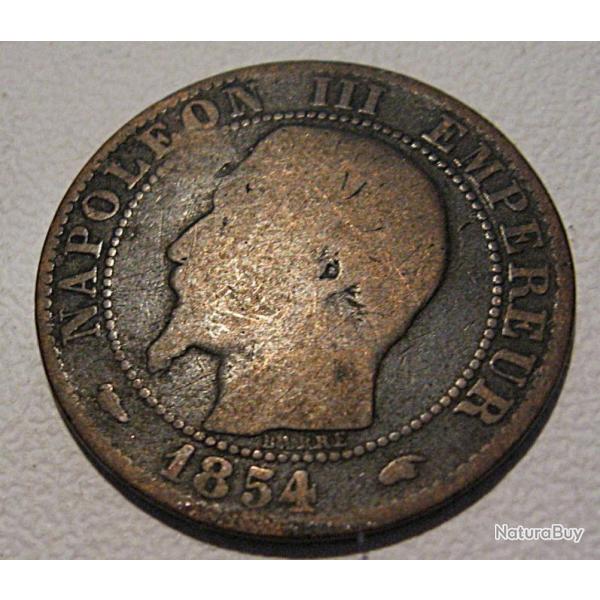 5 centimes Napolon III  1854 A