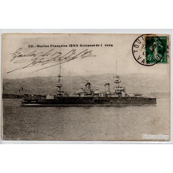CPA - Marine Militaire Franaise " IENA" Cuirass de 1er Rang  - N1184