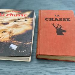 Lot de 2 livres sur la chasse