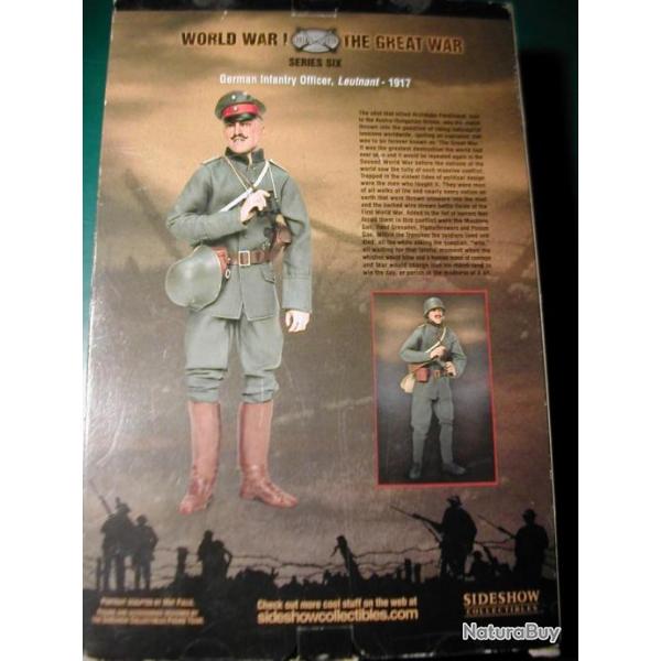 Figurine Dragon 1/6 WW 1 German infantry Officier Leutnant 1917
