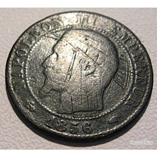 piece de 5 centimes Napolon III 1856 BB