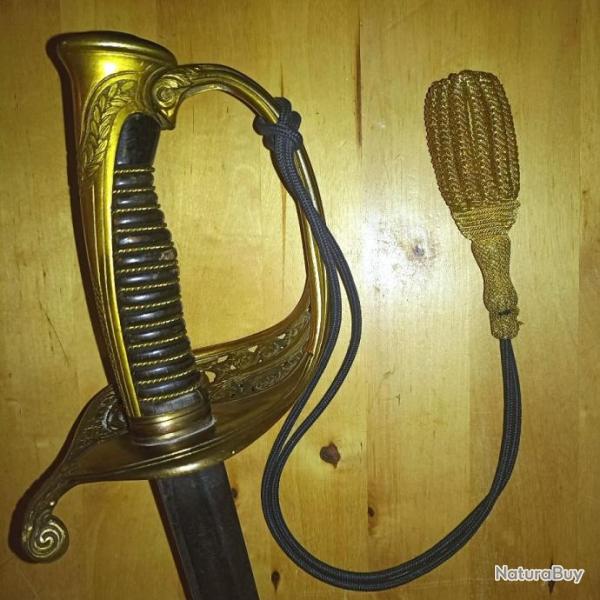 Sabre d'officier  infanterie 1821 avec 2 poinons