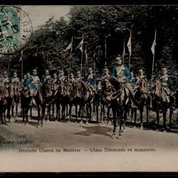 CPA -  Armée allemande en manoeuvre armée allemande en manuvre- N°0023