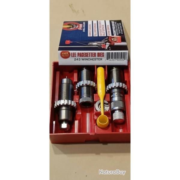 Jeu d'outils Lee calibre 243 winchester 090504 90504