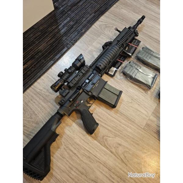 NEUF : Hk 417 GBBR + 3 chargeurs + housse + accessoires