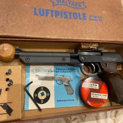 Pistolet air comprimé Walther Luftpistole cal.4.5 mod 53